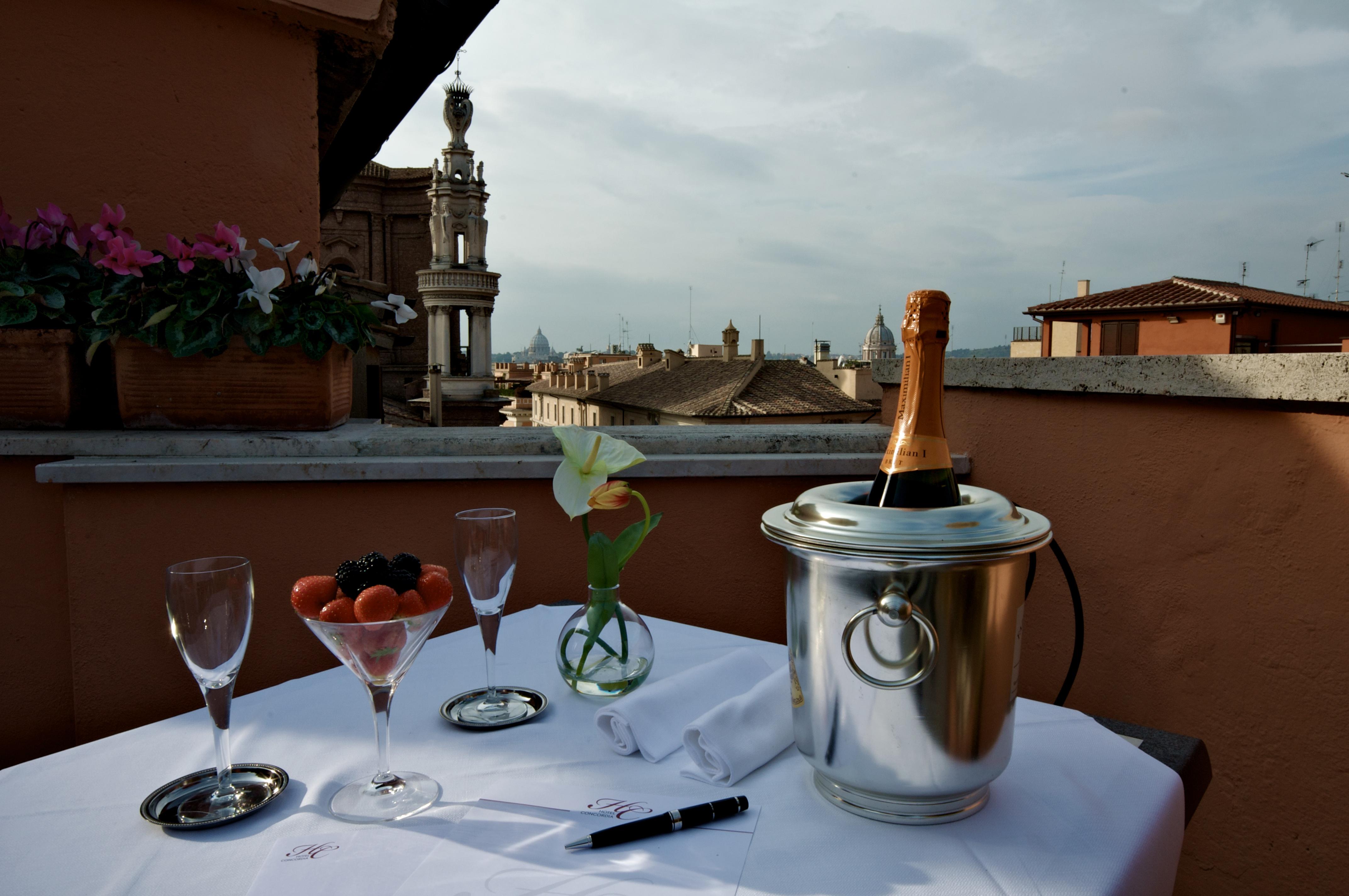 Hotel Concordia Roma Restaurante foto